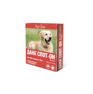 Дана Спот-Он для собак и щенков от 20 кг